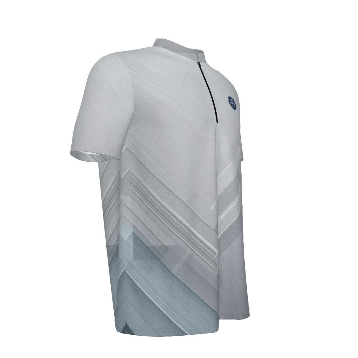 All-over Print Men's Billiard Cloth With Black Zipper