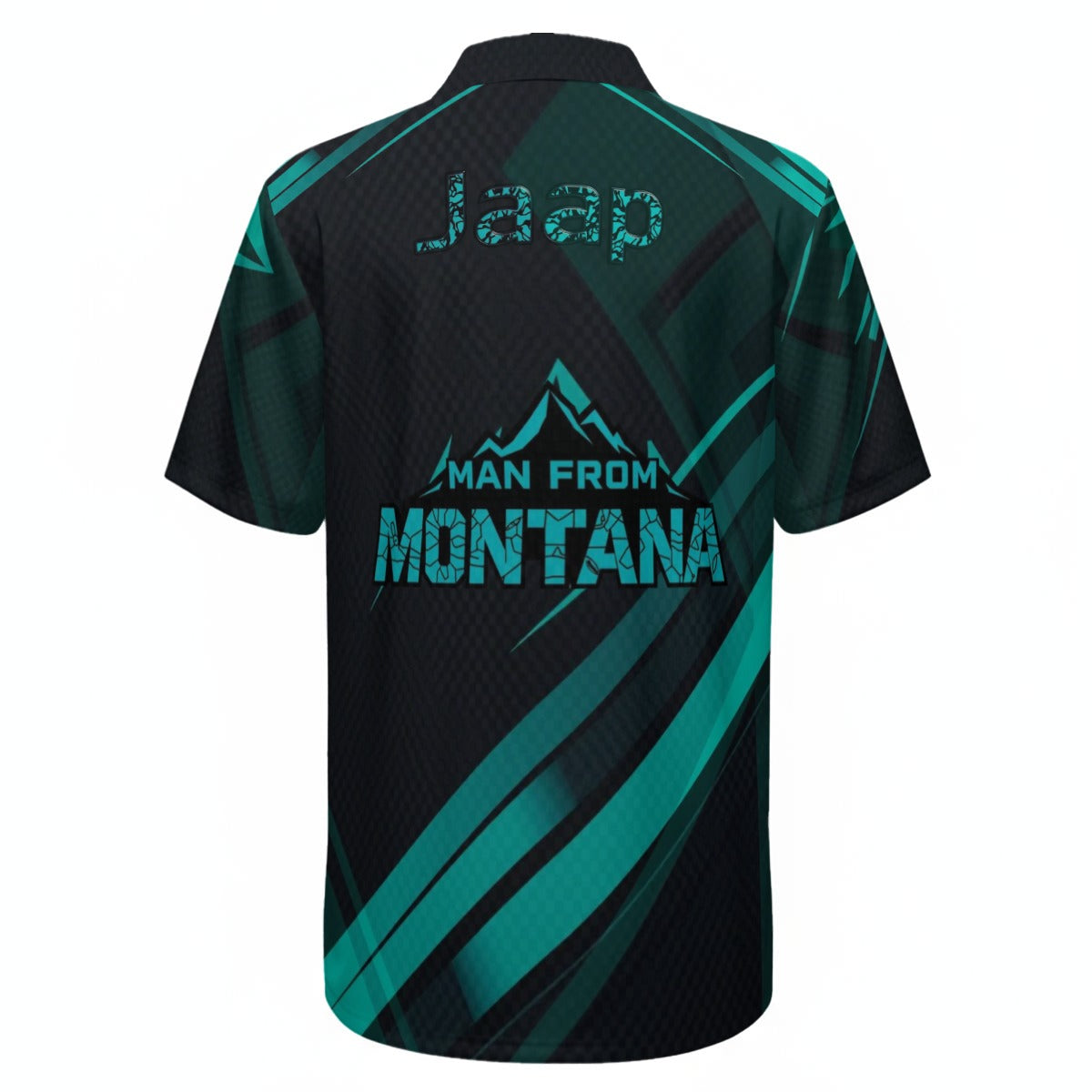 All-Over Print Men's Polo Shirt With 1/4 Zip|210GSM