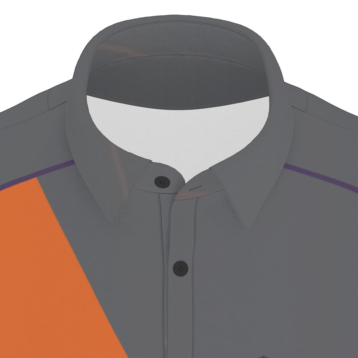 All-Over Print Men's Stretch Collar Polo Shirt