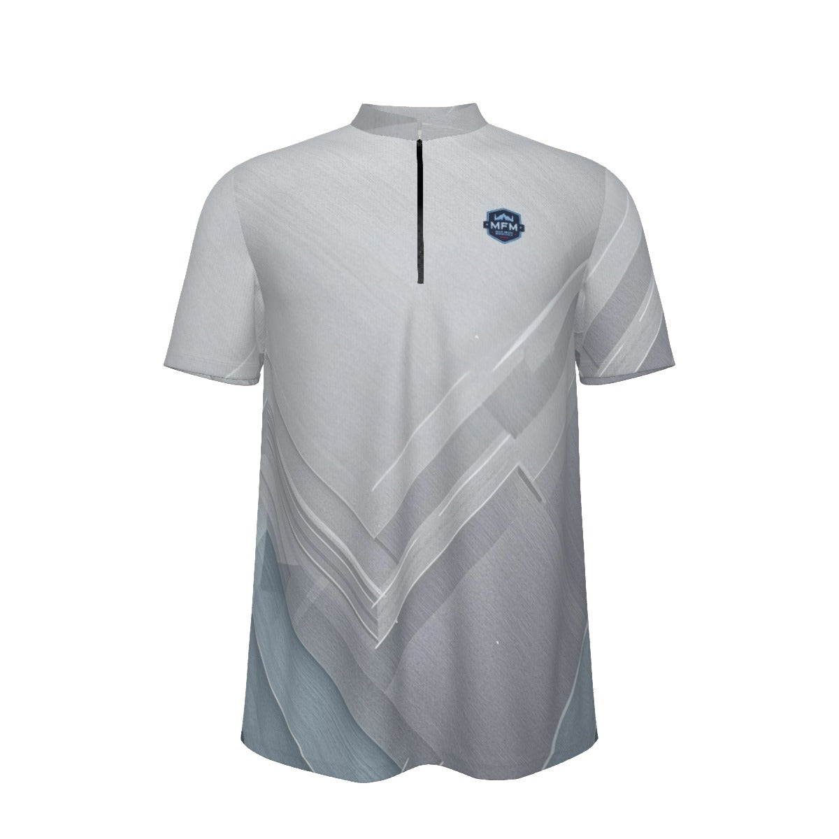 All-over Print Men's Billiard Cloth With Black Zipper